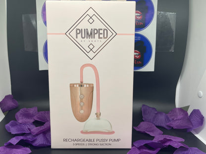 Pumped Rechargeable Pussy Pump