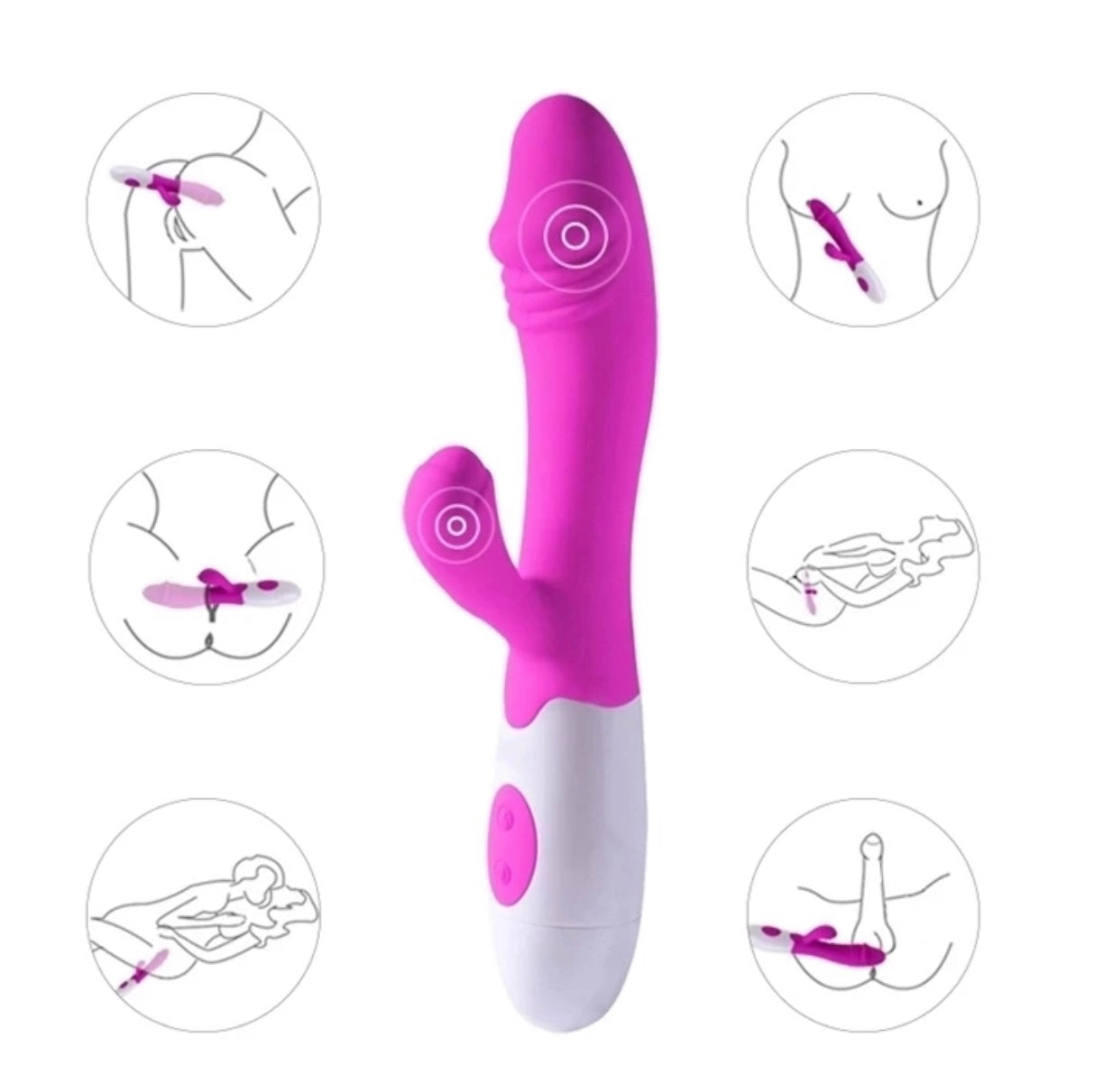 Waterproof 30 Speed Dildo Vibrator