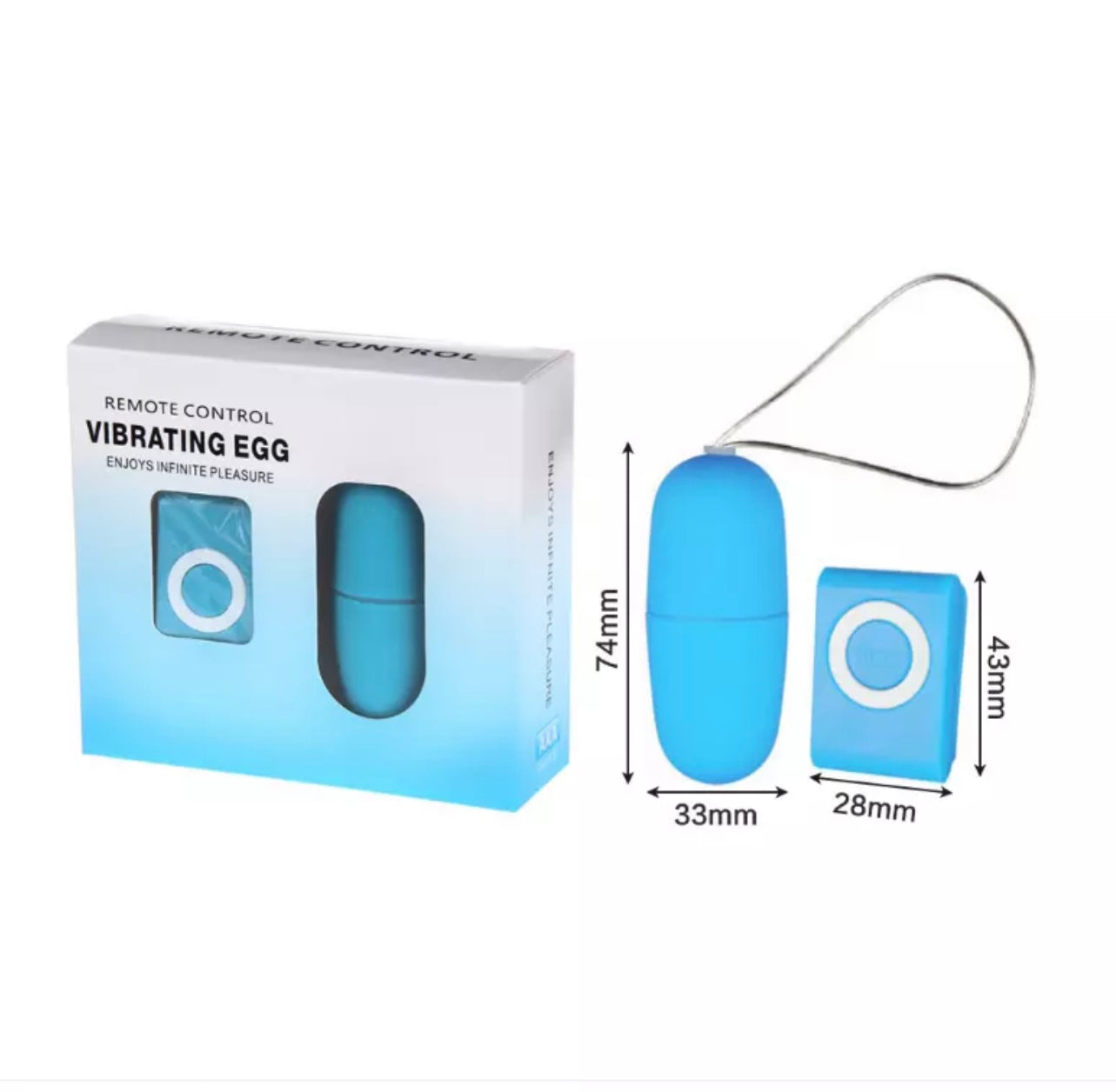 MP3 mini 20 speed remote control egg vibrator