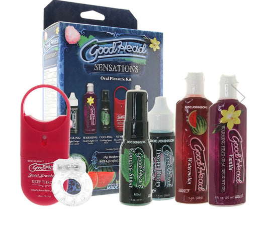 GoodHead Sensations Oral Pleasure Kit