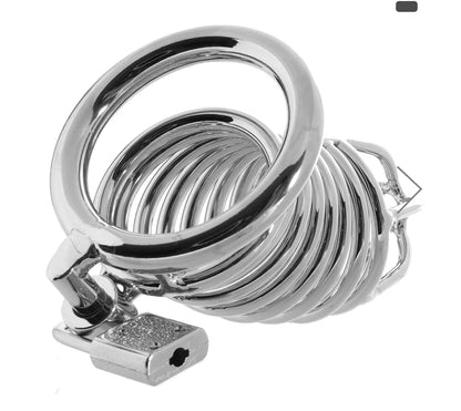 Blueline Deluxe Chastity Cage