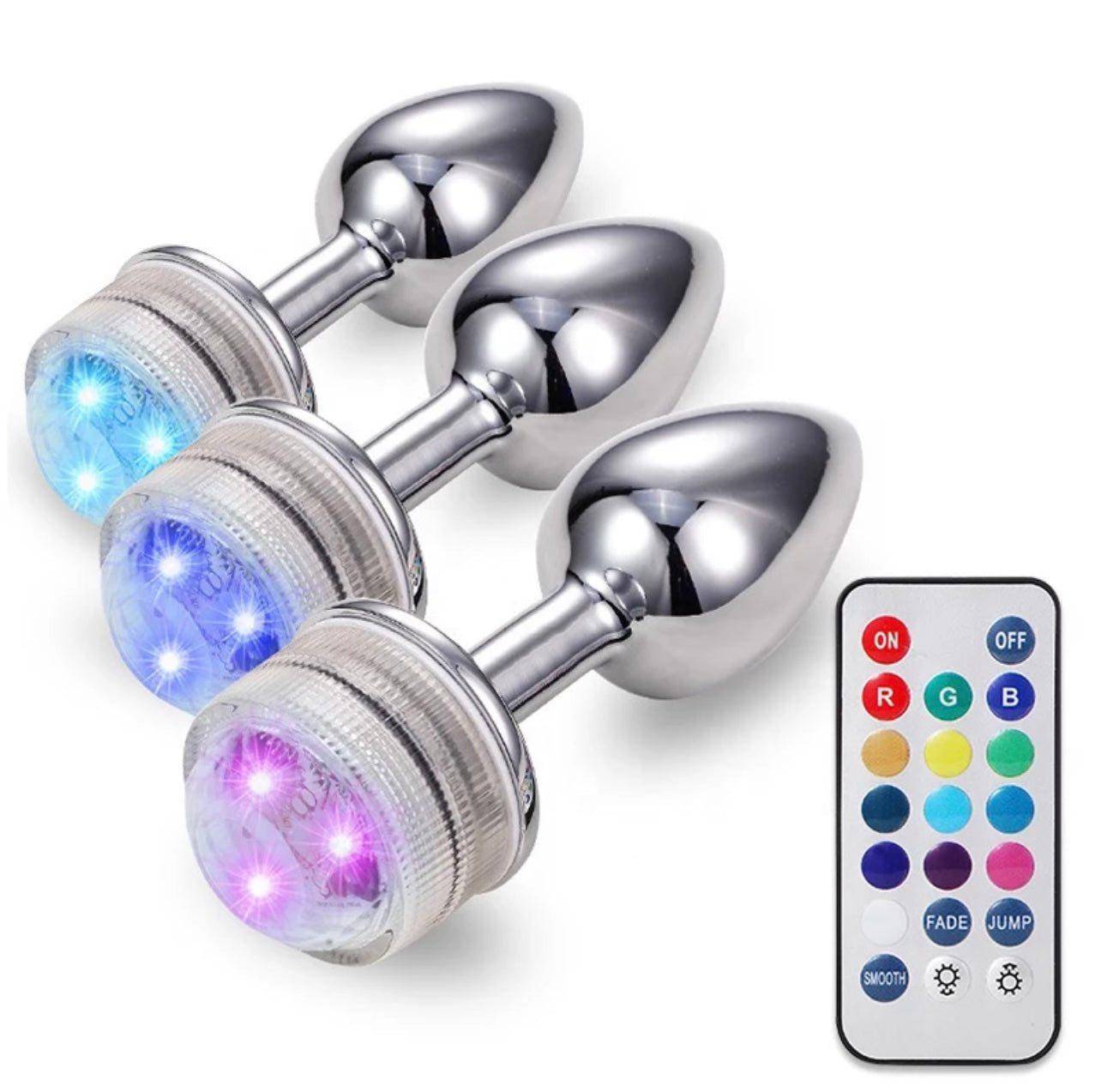 LED Remote Butt Plug