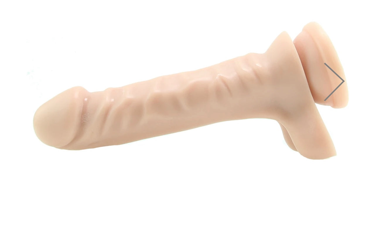 Dr. Skin Cock 9.5 Inch Dildo in Vanilla