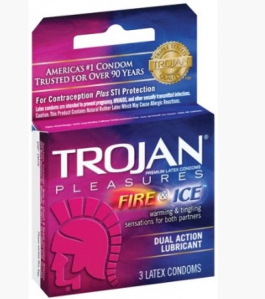 Trojan Condoms 3 pack (different varieties)