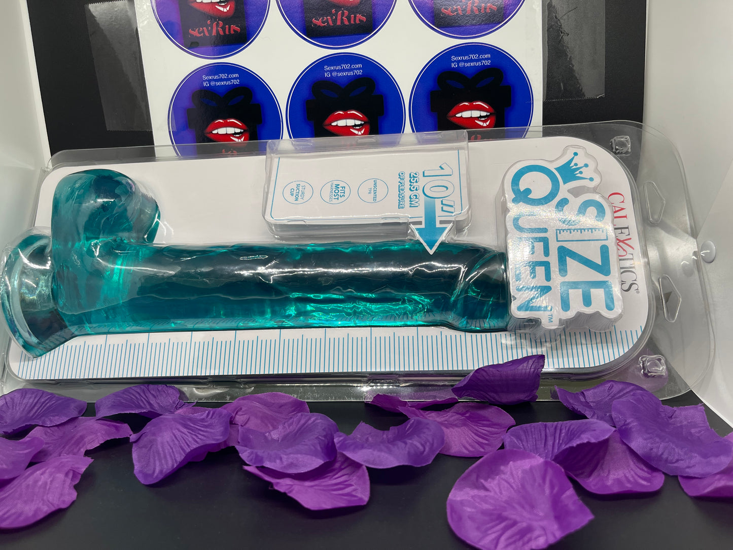 Size Queen 10" Jelly Dildo