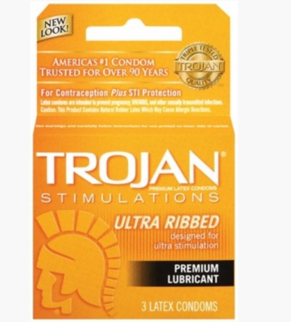 Trojan Condoms 3 pack (different varieties)