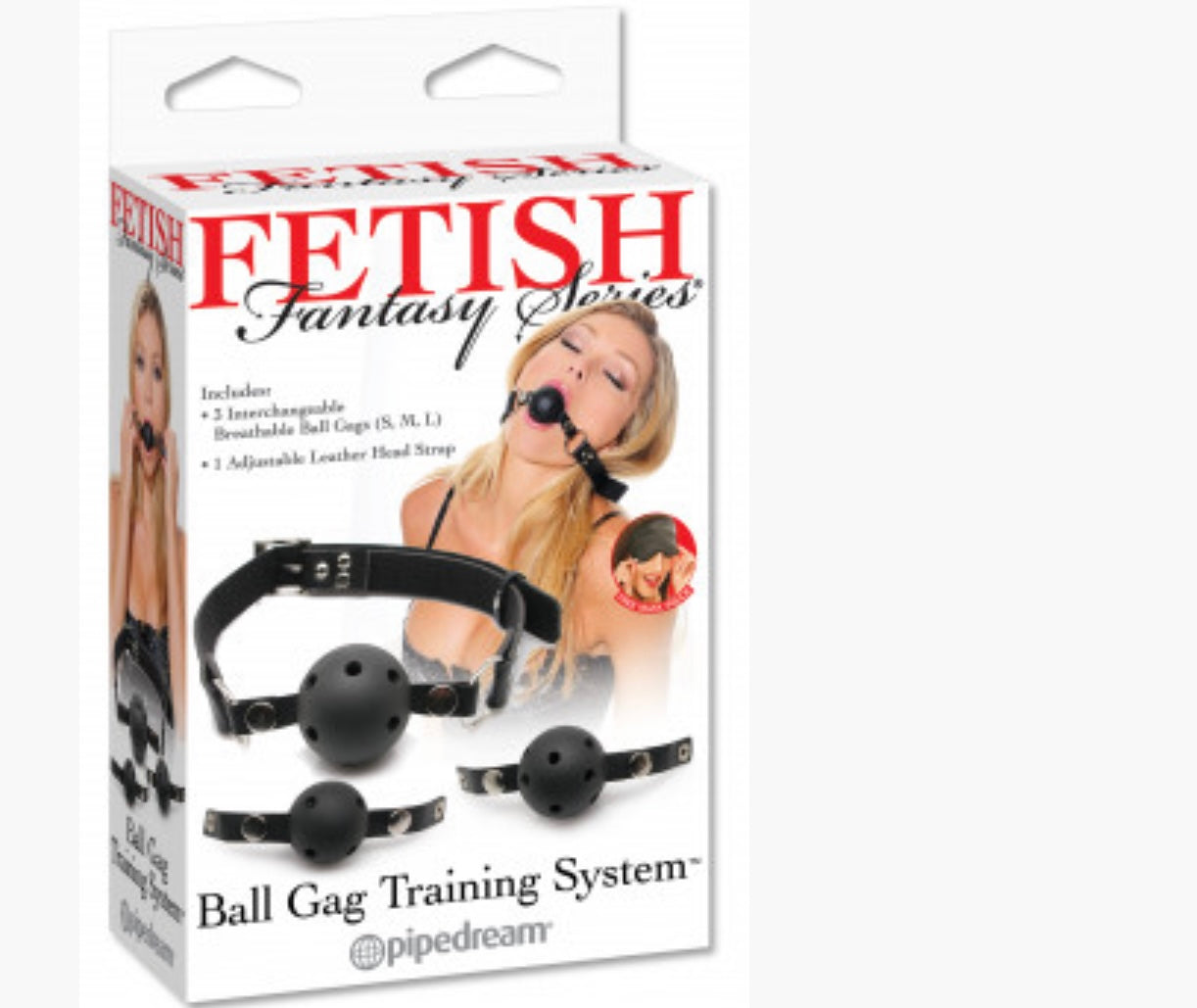 Fetish Fantasy Series Ball Gag Training System