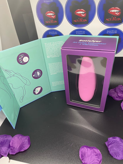 Satisfyer Curvy 3+ Air Pulse Stimulator in Pink