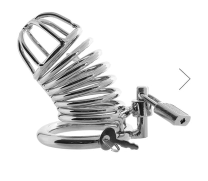 Blueline Deluxe Chastity Cage