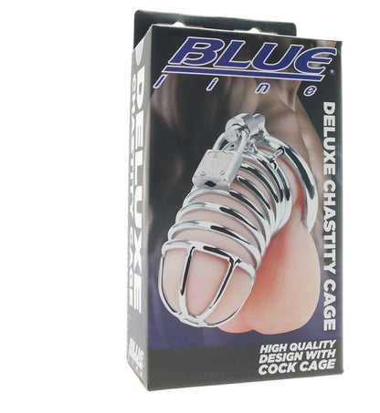 Blueline Deluxe Chastity Cage