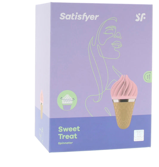 Satisfyer Sweet Treat Spinnator in Pink