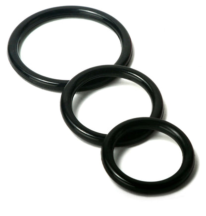 Trinity Silicone Cock Rings