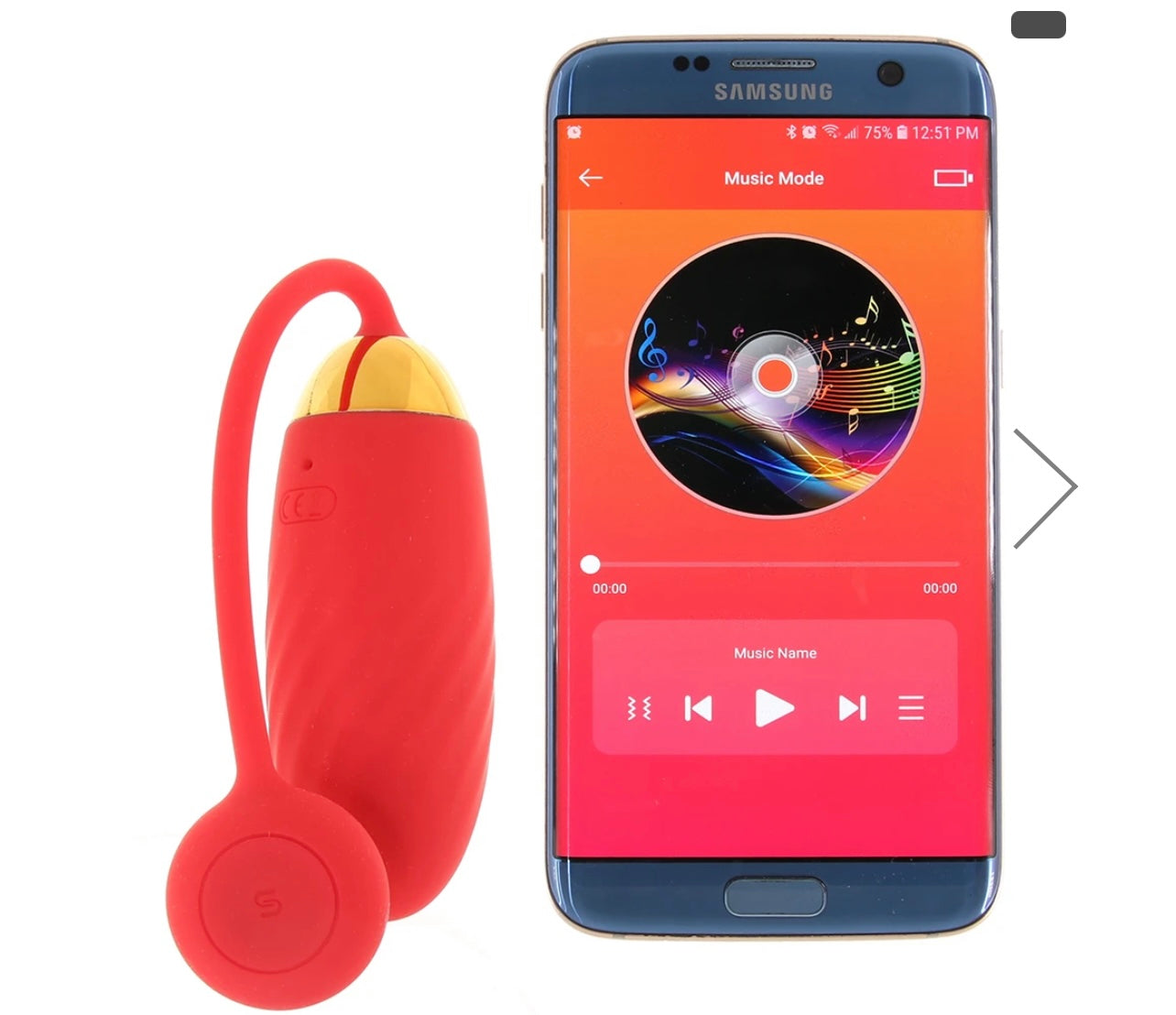 Ella Neo App Control Bullet Vibe in Red