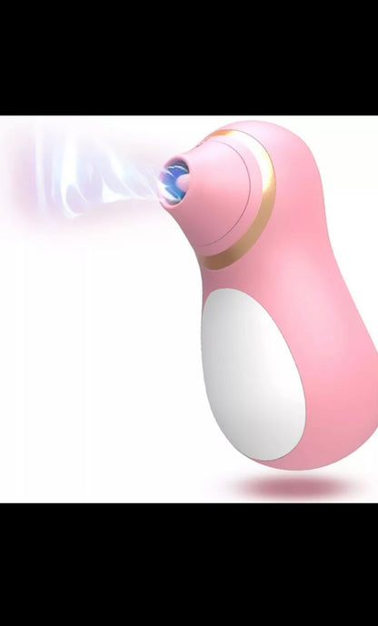 Tongue licking gspot sucking vibrator