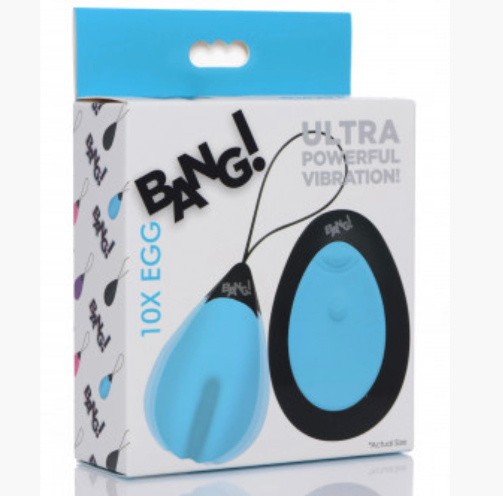 Bang - 10x Silicone Vibrating Egg