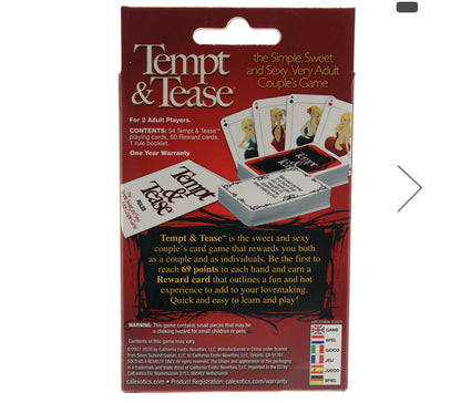 Tempt and Tease Game