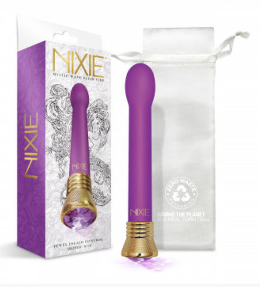 Nixie Jewel Satin Bulb Vibe 10 Function - Amethyst