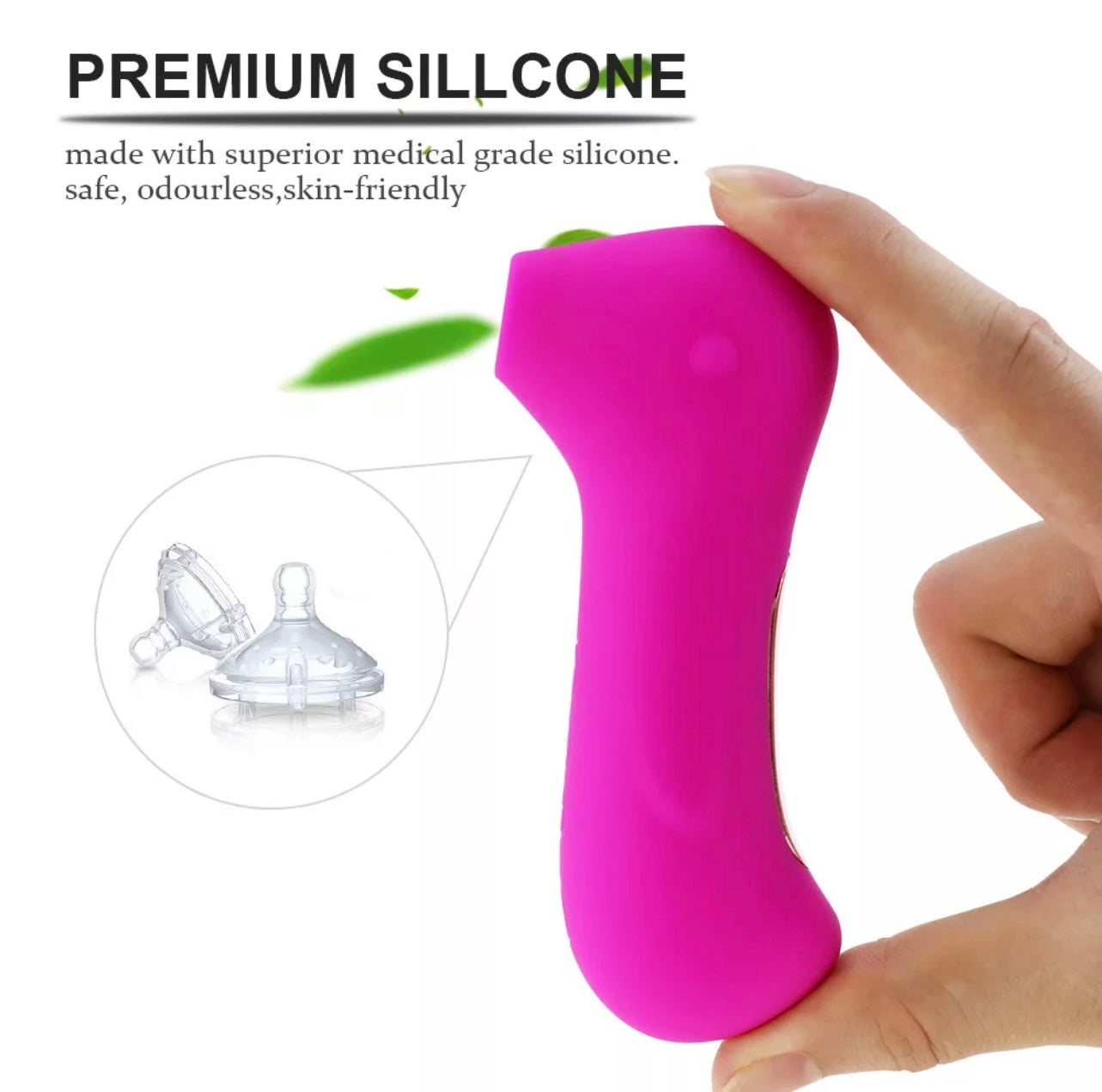 Quiet Clitoris and Nipples Stimulator